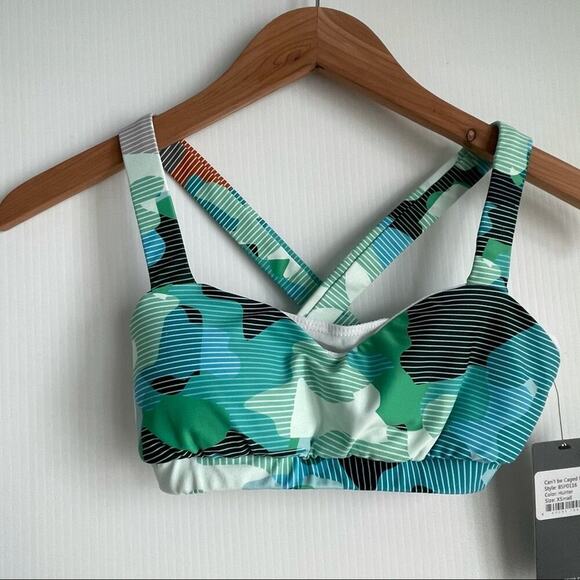🆕 Nux Active can’t be caged sports bra in hunter color size extra small - Picture 5 of 12